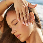 Bruce & Co Ocean – Triple Wave Band Ring