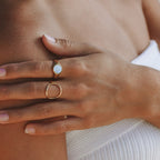 Bruce & Co Bahia – Open Oval Outline Ring