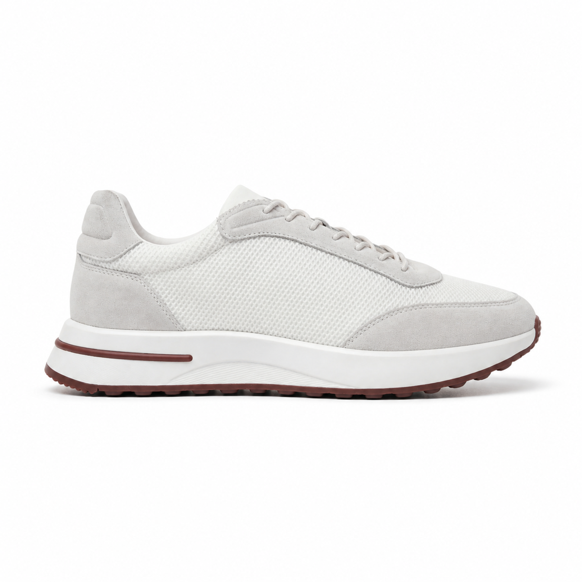 Orvessa White sneaker side view