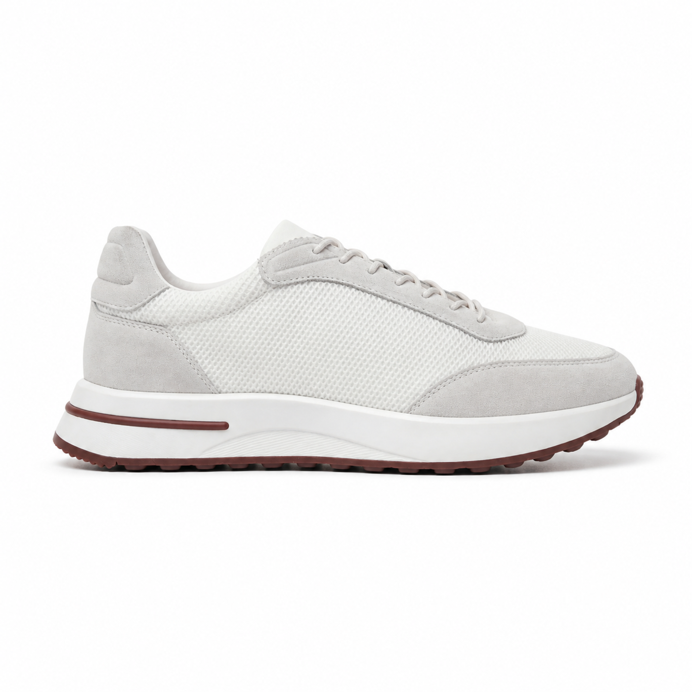 Orvessa White sneaker side view