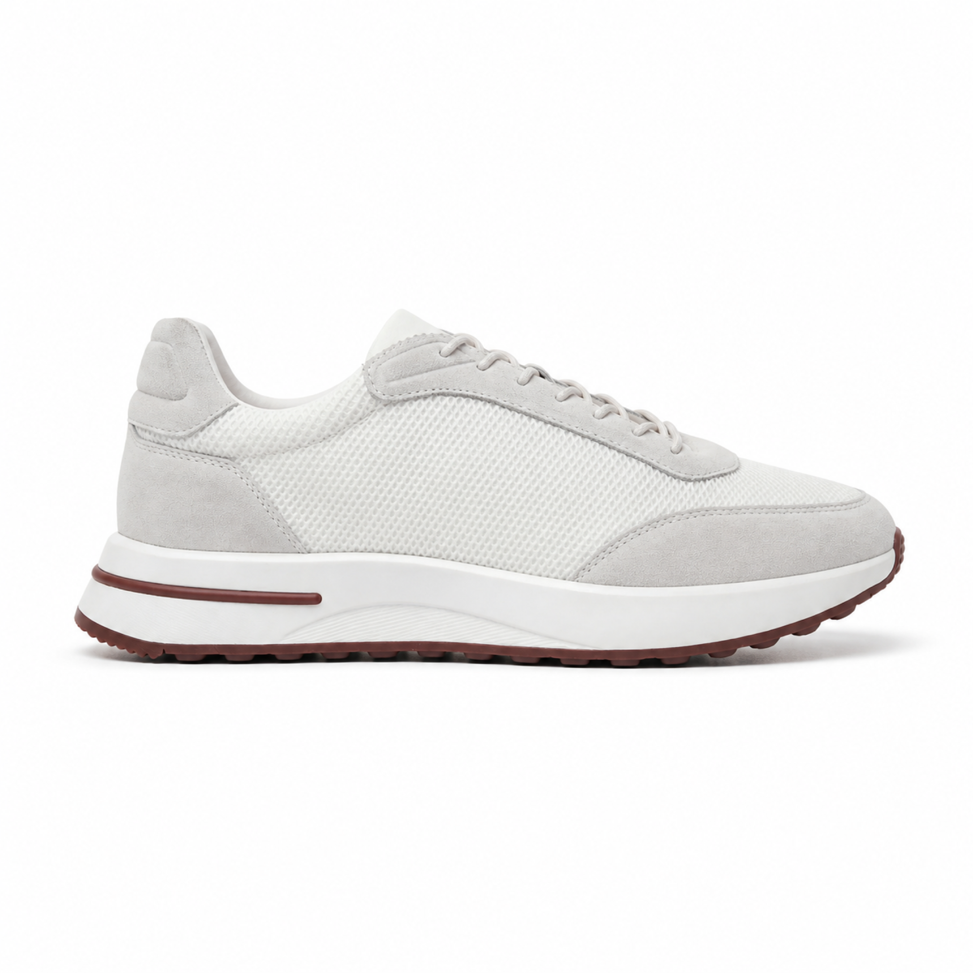 Orvessa White sneaker side view