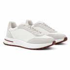 Orvessa White sneakers three-quarter pair