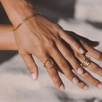 Bruce & Co Bahia – Open Oval Outline Ring