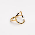 Bruce & Co Bahia – Open Oval Outline Ring