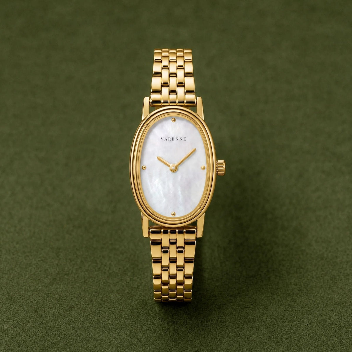 Bruce & Co Aurea – Oval Mother-of-Pearl Quartz Watch