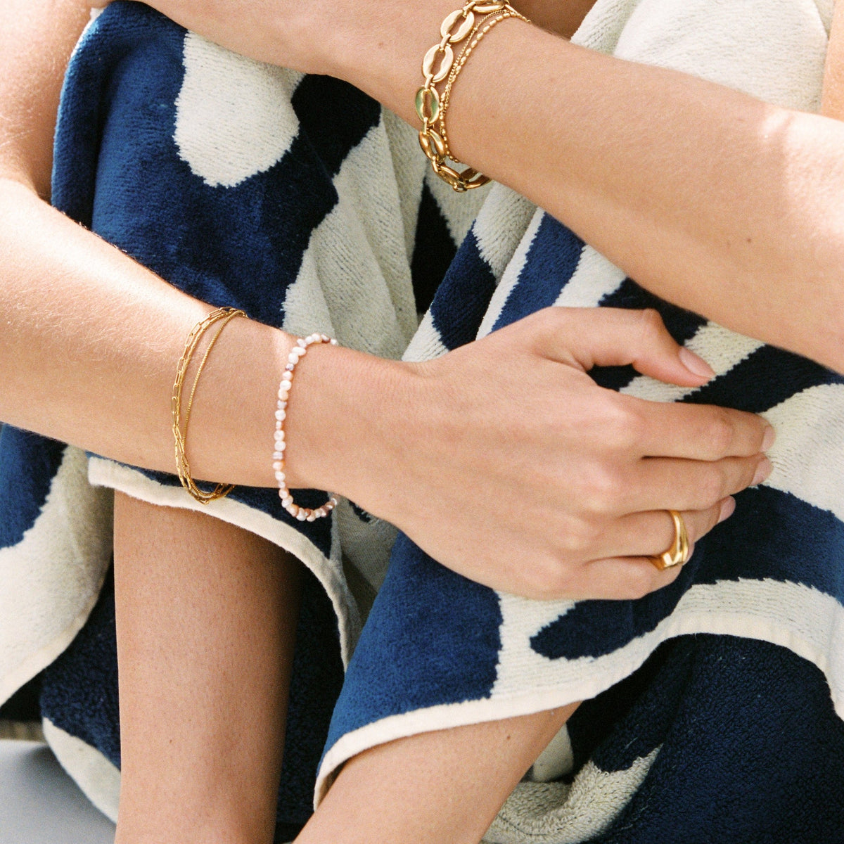 Bruce & Co Perla Rosa – Pink Freshwater Pearl Bracelet