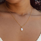 Bruce & Co Baroque Freshwater Pearl Pendant Necklace, 8 mm