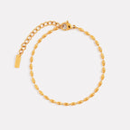 Bruce & Co Pebble Link Bracelet, 2 mm, Stainless Steel