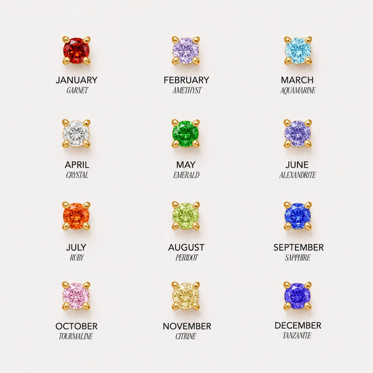 Bruce & Co Custom Birthstone Bracelet