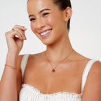 Bruce & Co Initial Tag Necklace