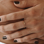 Bruce & Co Golden Hour – Rainbow Zircon Band Ring