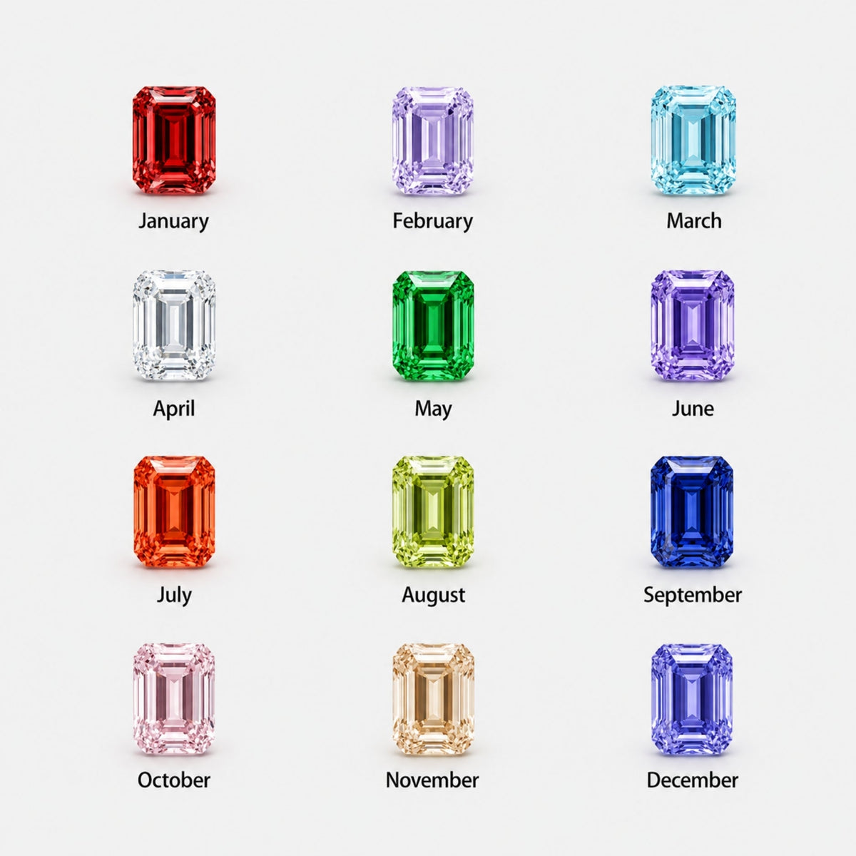 Bruce & Co Toi et Moi Birthstone Ring