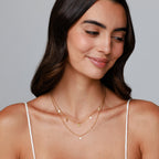 Bruce & Co Rio – Triple Layer Disc Charm Necklace