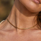 Bruce & Co Riviera – Four Layer Chain Choker, 36 cm