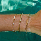 Bruce & Co Calvi – Rope Chain Bracelet, 3 mm, 16–20 cm
