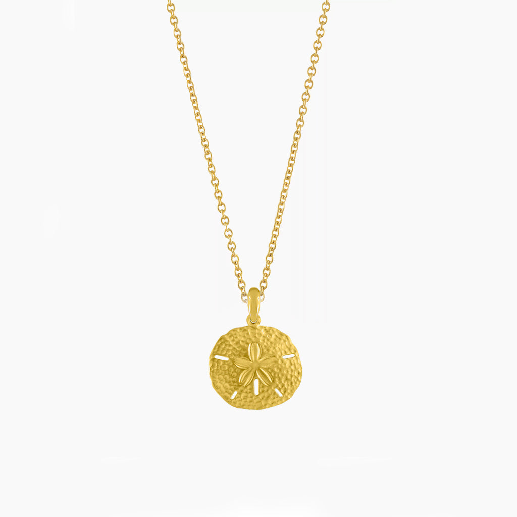 Bruce & Co Sand Dollar Pendant Necklace, 10 mm