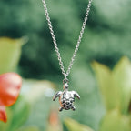Bruce & Co Sea Turtle Pendant Necklace, 45 cm
