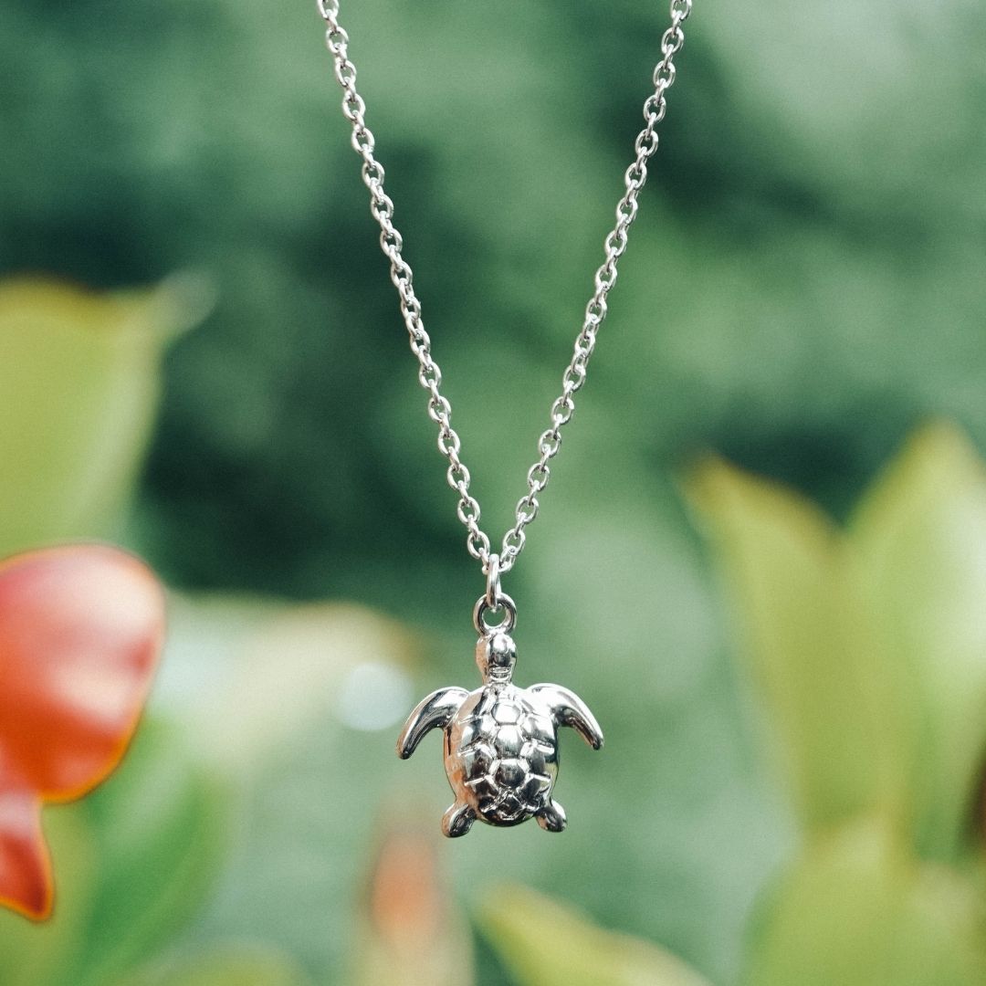 Bruce & Co Sea Turtle Pendant Necklace, 45 cm