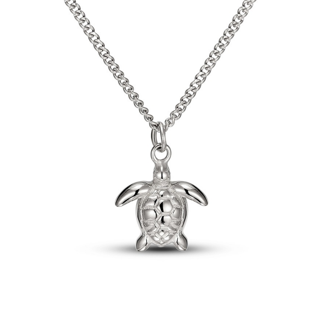 Bruce & Co Sea Turtle Pendant Necklace, 45 cm