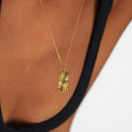 Bruce & Co Seaside – Sunburst Tag Pendant Necklace