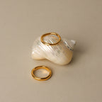 Bruce & Co Gemini – Two Sculpted Stacking Rings Set