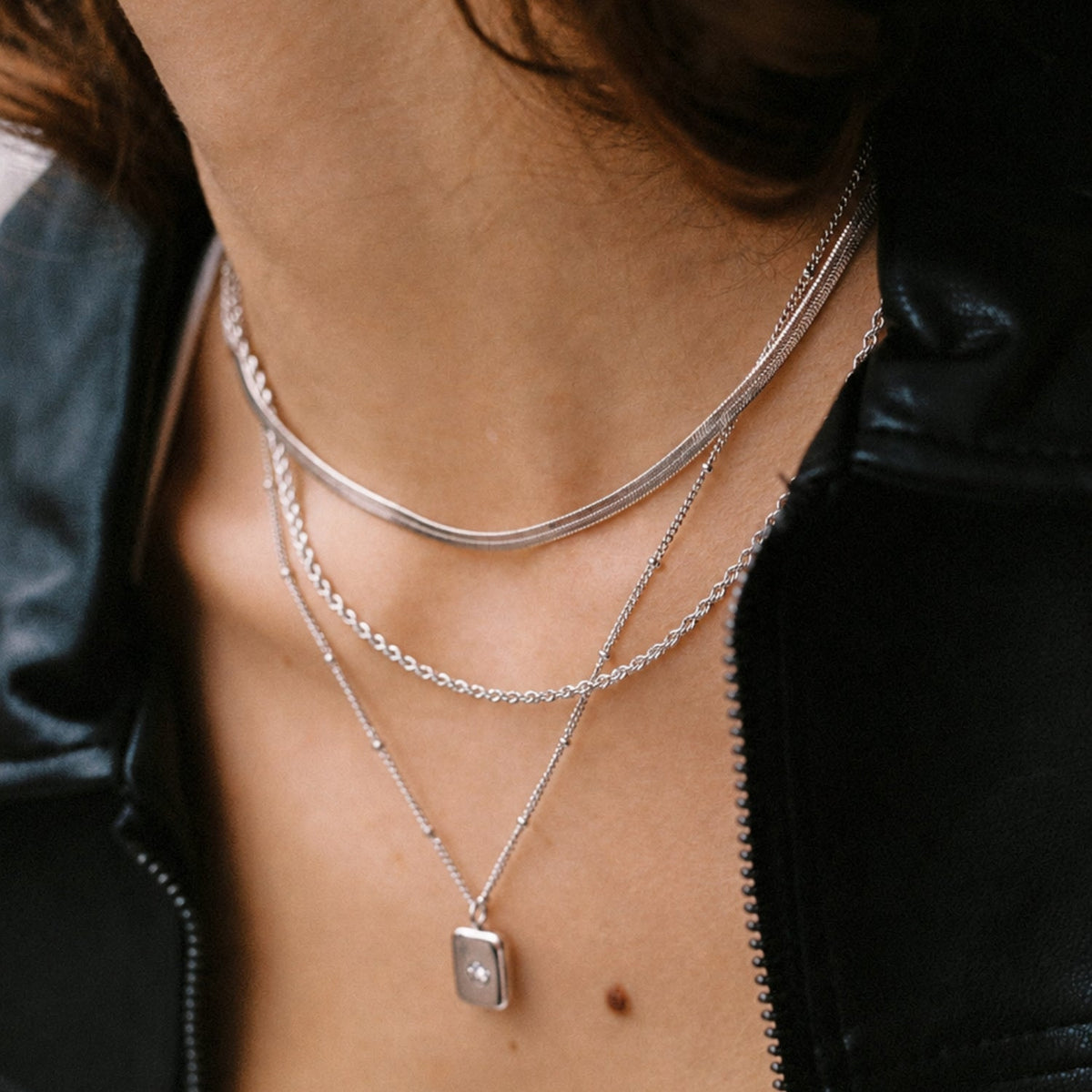Bruce & Co Calvi – Rope Chain Necklace, 2 mm × 39 cm