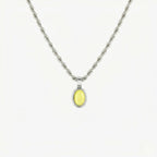 Bruce & Co Venetia – Oval Aventurine Rope Necklace