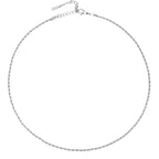 Bruce & Co Calvi – Rope Chain Necklace, 2 mm × 39 cm