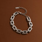 Bruce & Co Chunky Link Chain Bracelet, 8.5 mm, Steel