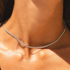 Bruce & Co Classy – Curb Chain Choker, 3 mm × 36 cm
