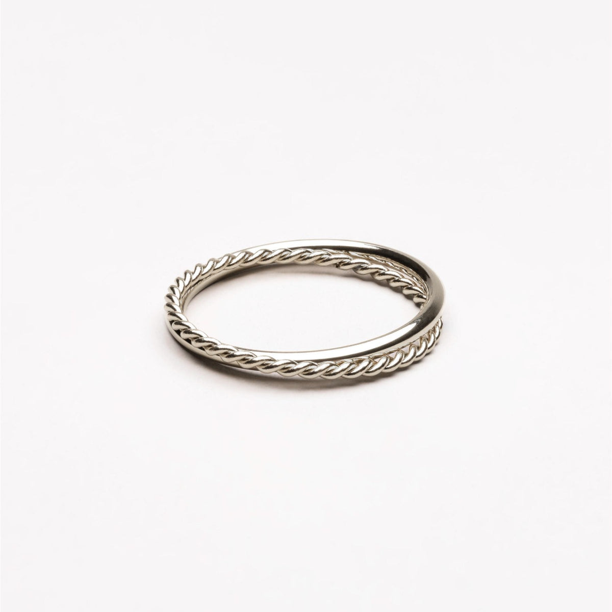 Bruce & Co Harmony – Interlaced Double Band Ring