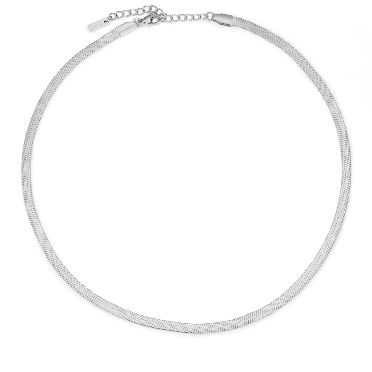 Bruce & Co Kauai – Herringbone Choker, 4 mm, 39–44 cm