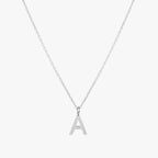 Bruce & Co Initial Letter Pendant Necklace, A–Z, 45 cm