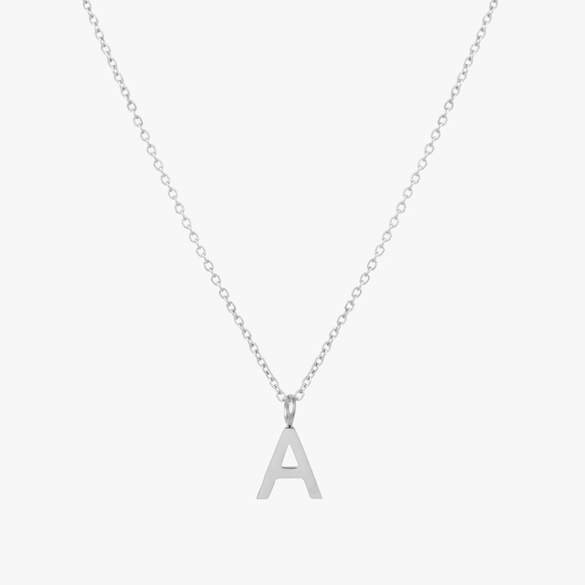 Bruce & Co Initial Letter Pendant Necklace, A–Z, 45 cm