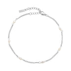 Bruce & Co Lovina – Freshwater Pearl Station Bracelet, 16 cm