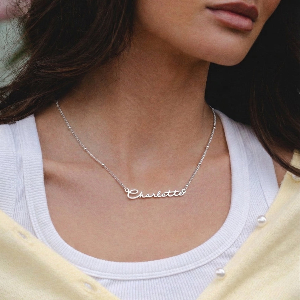 Bruce & Co Name Necklace