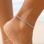 Bruce & Co Calvi – Rope Chain Anklet, 3 mm × 22 cm