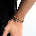 Bruce & Co Calvi – Rope Chain Bracelet, 3 mm, 16–20 cm