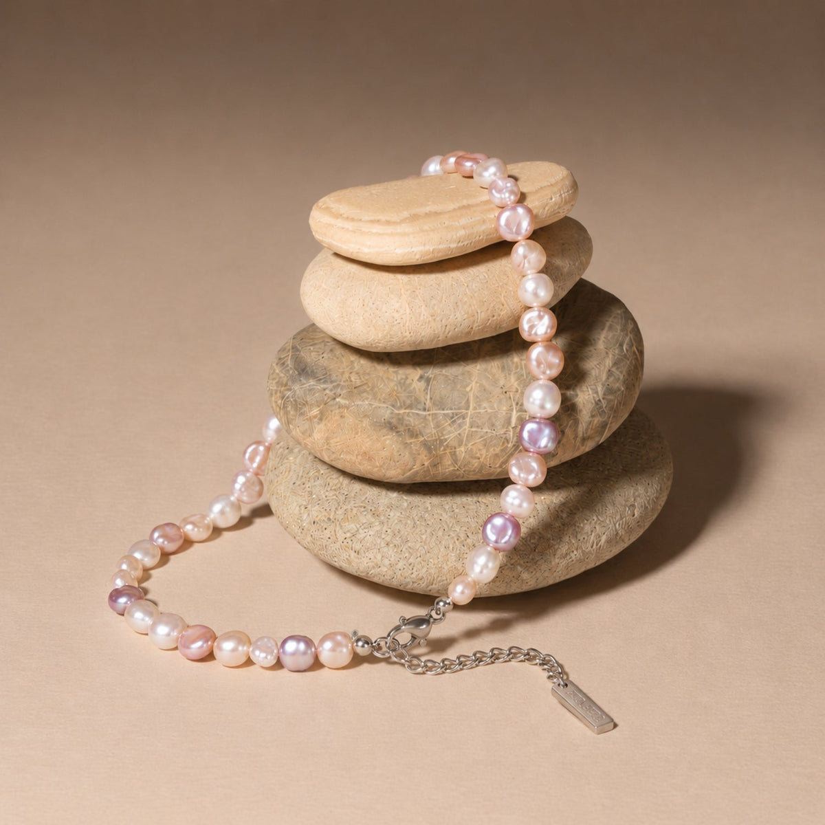 Bruce & Co Perla Rosa – Pink Freshwater Pearl Bracelet