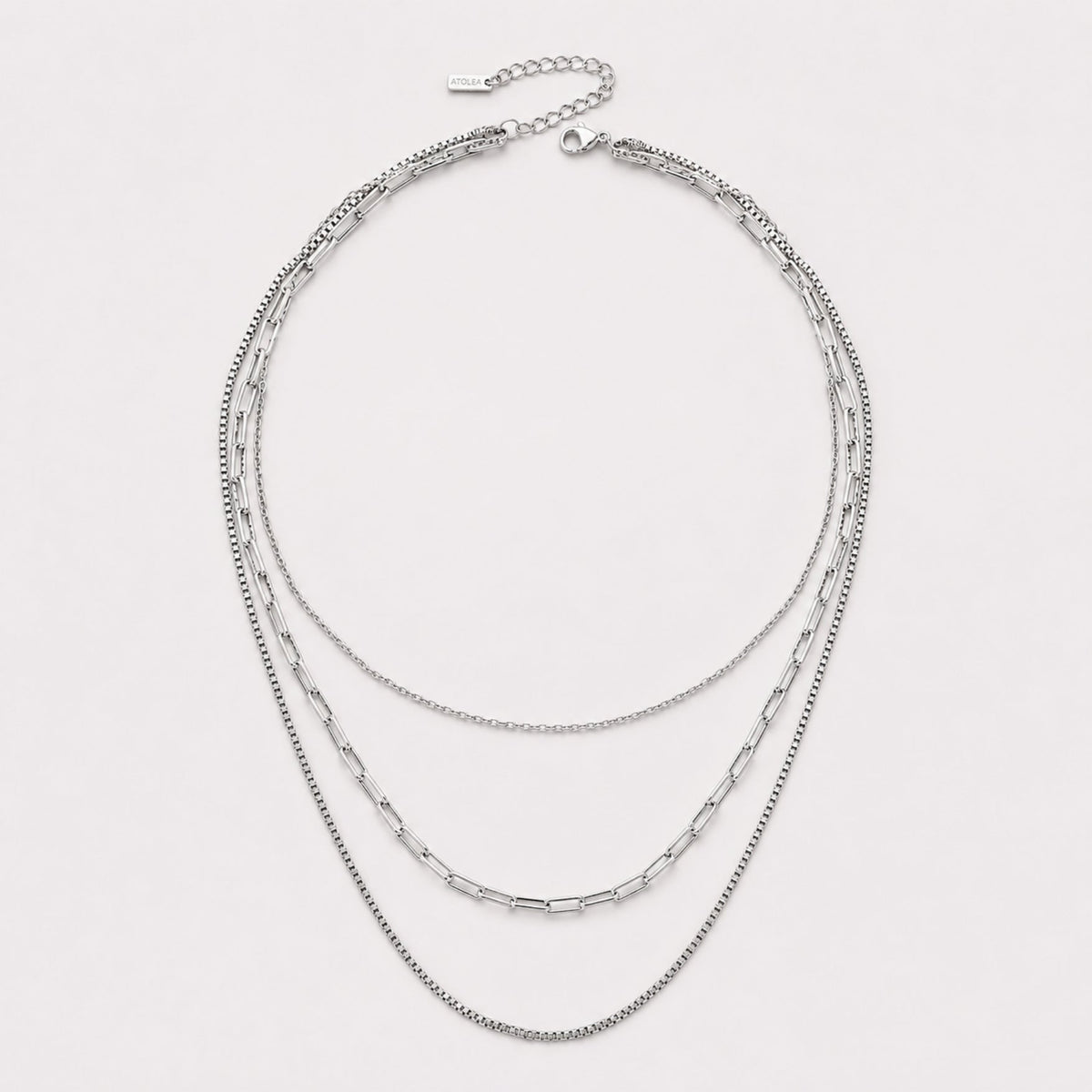 Bruce & Co Saona – Triple Layer Chain Necklace