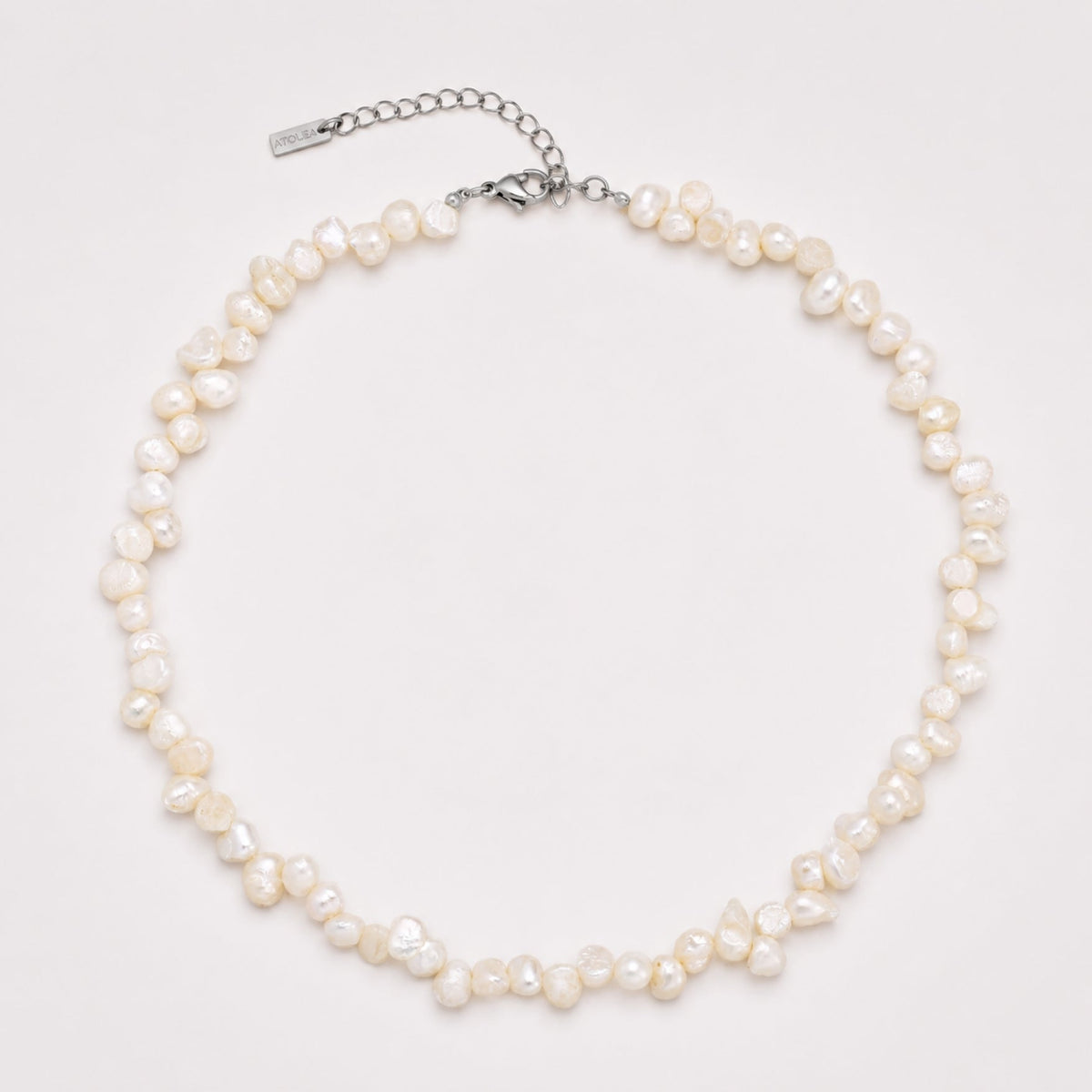 Bruce & Co Sunseeker – Irregular Freshwater Pearl Choker, 36–41 cm