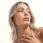 Bruce & Co Kauai – Herringbone Choker, 4 mm, 39–44 cm