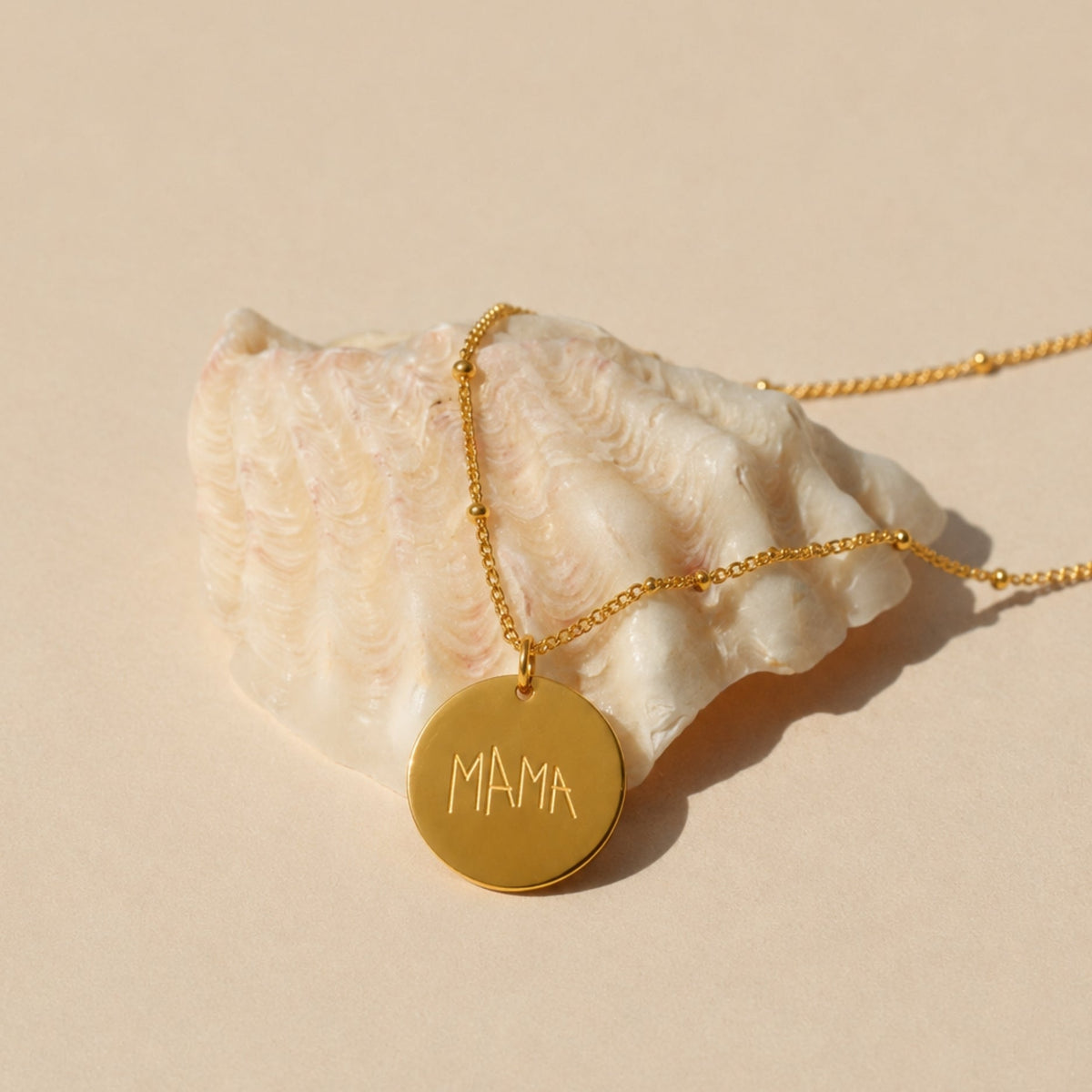 Bruce & Co Drawing Disc Necklace