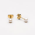 Bruce & Co Freshwater Pearl Stud Earrings, 4 mm
