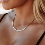 Bruce & Co Kauai – Herringbone Choker, 4 mm, 39–44 cm