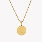 Bruce & Co Sorella – Hammered Disc Pendant Necklace