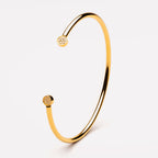 Bruce & Co Mirari – Pavé Disc End Cuff Bracelet