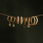 Bruce & Co Pavé Cubic Zirconia Hoop Earrings, 16 mm