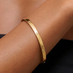 Bruce & Co Starlight – Starburst Zircon Cuff Bracelet