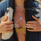 Bruce & Co Seashell Cove – Pearl and Spiral Shell Pendant Necklace